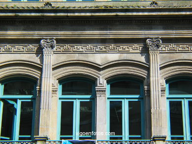 Casa de Pedro Rom�n (Edificio de Ferro) (Actual Biblioteca Central)  - Jenaro de la Fuente Dom�nguez (1889) (CALLE JOAQUIN YA�EZ)
-  Mapa. 