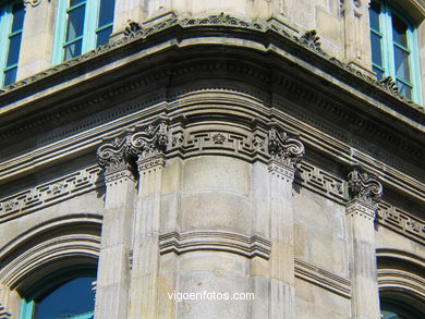 Casa de Pedro Rom�n (Edificio de Ferro) (Actual Biblioteca Central)  - Jenaro de la Fuente Dom�nguez (1889) (CALLE JOAQUIN YA�EZ)
-  Mapa. 