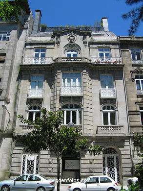 Casa para Benito Sanjurjo Ramírez de Arellano - Miguel Pacewicz (1906) (PLAZA COMPOSTELA)
- Mapa.