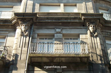 Casa para Domingo Estévez Álvarez - Jenaro de la Fuente Domínguez (1914) (CALLE LUIS TABOADA)
- (Map location).
