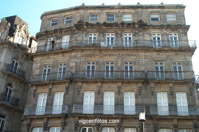 Casa Ledo  - Jacobo Estens Romero (1893) (PLAZA PORTA DO SOL)
-  (Map location). 