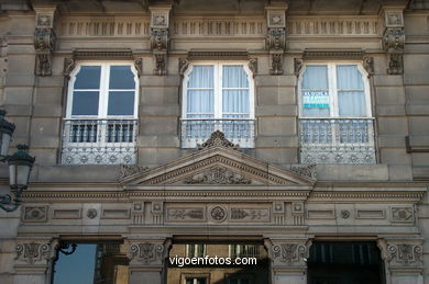 Casa Ledo  - Jacobo Estens Romero (1893) (PLAZA PORTA DO SOL)
-  (Map location). 