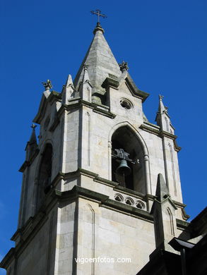 Iglesia Santiago de Vigo - Manuel Felipe Quintana (1896) (AVDA GARCIA BARBON)
- (Ver mapa).
