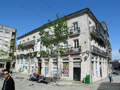 Teatro de Vigo  (1832) (PLAZA PRINCESA)
-  Mapa. 