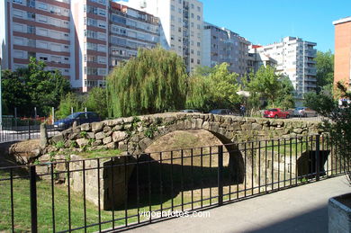 Puente medieval de Balaidos (con posible origen romano). 