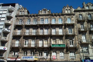 Viviendas para �lvaro L�pez Mora  - Jenaro de la Fuente Dom�nguez (1908) (CALLE COLON). 