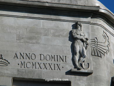 Antiguo Banco de Espa�a (Casa de las Artes)  - Romualdo de Madariaga (1943) (CALLE POLICARPO SANZ)
-  (Map location). 