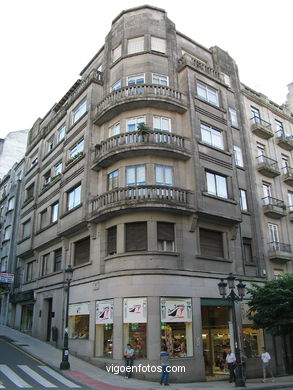 Edificio Crespo Filgueira  - Francisco Castro Represas (1938) (CALLE CUBA)
-  Mapa. 
