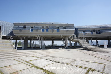 Aulario (Enric Miralles). University City. 