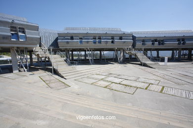 Aulario (Enric Miralles / Benedetta Tagliabue) - Universidad de Vigo (1999-2003) (Premio FAD 2004). 
