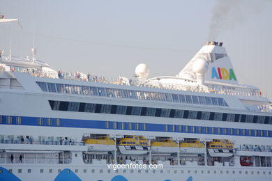 Aida Aura. Transatl�nticos - Cruceros. 