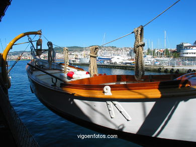 Velero Palinuro. Veleros y barcas de remo. 