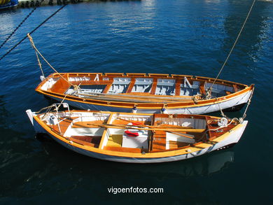 Barcas de remo. 