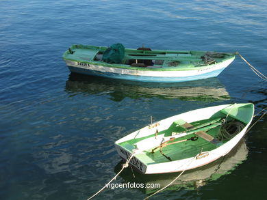 Barcas de remo. Veleros y barcas de remo.