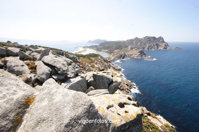 Acantilados de las Islas C�es (Vigo). 