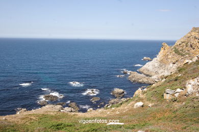 Acantilados de las Islas Cíes (Vigo).