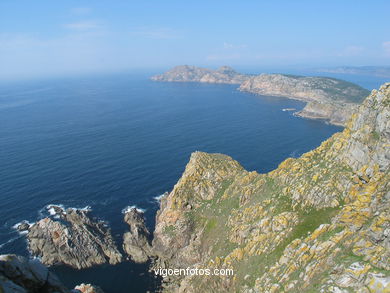 Acantilados de las Islas C�es (Vigo). 