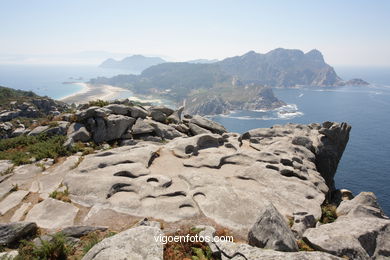 Vistas desde el 'Alto del Príncipe' - Islas Cíes (Vigo).