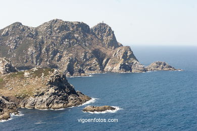 Vistas desde el 'Alto del Pr�ncipe' - Islas C�es (Vigo). 