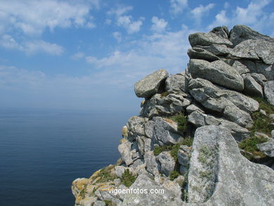 Vistas desde el 'Alto del Pr�ncipe' - Islas C�es (Vigo). 