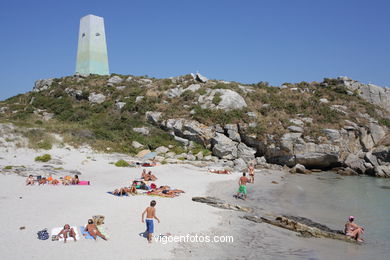 Playa Are��a- Islas C�es - Vigo. 