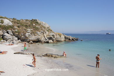 Playa Are��a- Islas C�es - Vigo. 