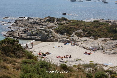 Playa Are��a- Islas C�es - Vigo. 