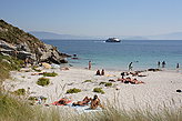Playa Are��a. Playas de las Islas C�es. 