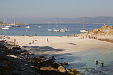 Playa de los Bolos. Playas de las Islas C�es. 