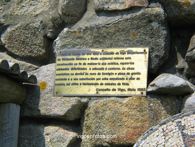 Antiguas construcciones de las Islas Cíes.