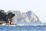 Las Islas C�es desde el mar. Paisajes de las islas C�es. 