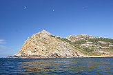 Las Islas C�es desde el mar. Paisajes de las islas C�es. 
