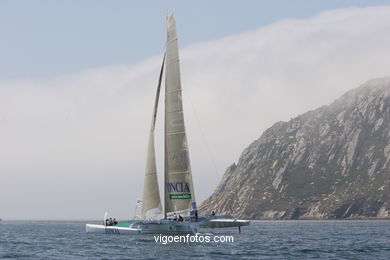 Vistas de las Islas C�es desde el mar. 