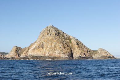 Vistas de las Islas C�es desde el mar. 