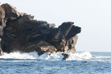 Vistas de las Islas C�es desde el mar. 