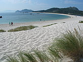 Sistema de dunas. Paisajes de las islas. 