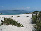 Sistema de dunas. Paisajes de las islas. 