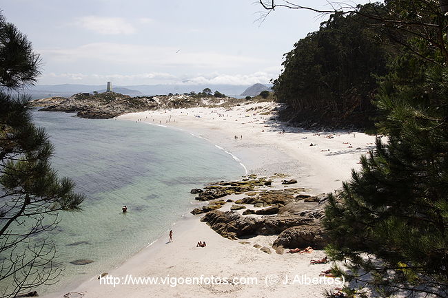 PHOTOS OF FIGUEIRAS BEACH (GERMANS) CIES ISLANDS VIGO BAY. GALICIA