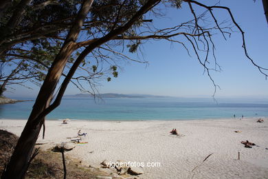 Playa Figueras o de los Alemanes - Islas Cíes - Vigo.
