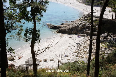 Playa Figueiras (Alemanes)
(Playas de las Islas C�es)
. 