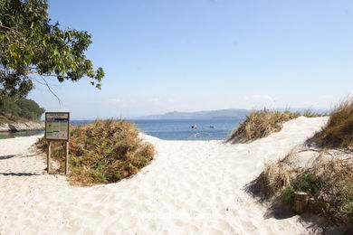 Playa Figueras o de los Alemanes - Islas C�es - Vigo. 