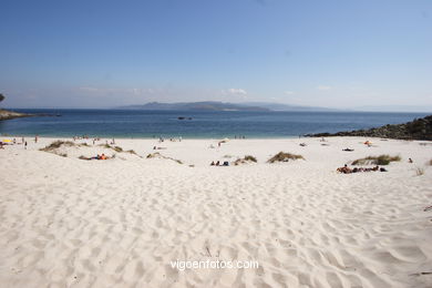 Playa Figueras o de los Alemanes - Islas C�es - Vigo. 