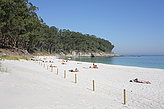 Playa Figueiras (Alemanes). Playas de las Islas Cíes.