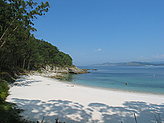 Playa Figueiras (Alemanes). Playas de las Islas Cíes.