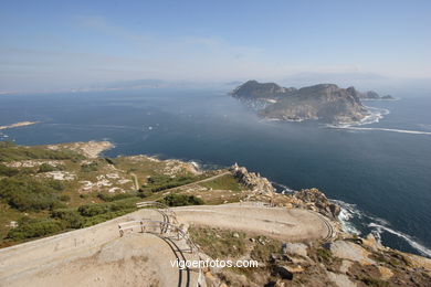 Isla Sur o de San Martiño - Islas Cíes (Vigo).