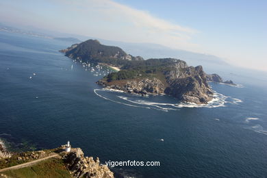 Isla Sur o de San Martiño - Islas Cíes (Vigo).