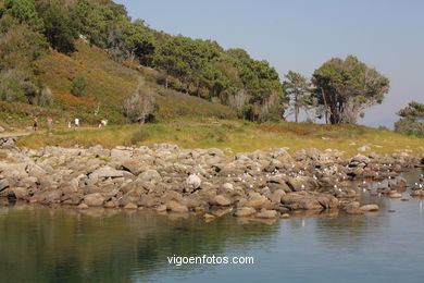 El 'Lago de los niños' - Islas Cíes.
