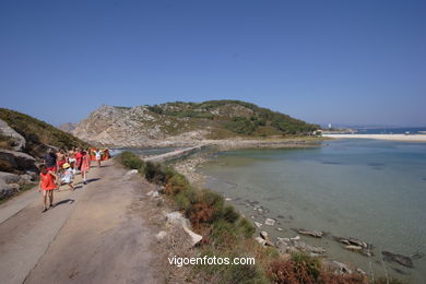 El 'Lago de los niños' - Islas Cíes.