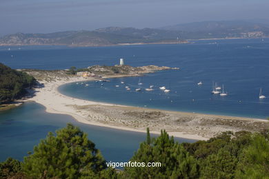El 'Lago de los niños' - Islas Cíes.