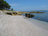 Playa Margaridas. Playas de las Islas Cíes.
